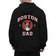 Boston Terrier Dad Dog Father For Men Women Kids Men's Hoodie Back Print, Couple Gifts, Boston Terrier Dad Gifts, trending gift