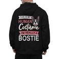 Boston Terrier Dog Bostie Halloween Costume Dog For Kids Men's Hoodie Back Print, Boston Terrier Halloween Gifts, trending gift