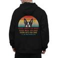 Boston Terrier Dog Every Snack You Make Every Meal You Bake Men Women Men's Hoodie Back Print, trending gift