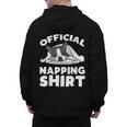 Boston Terrier Dog Official Sleeping Shirt Men Women Kids Men's Hoodie Back Print, trending gift