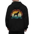 Being a Boston Terrier Grandpa Is Ruff Boston Terrier Men's Hoodie Back Print, trending gift