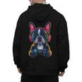 Boston Terrier Lovers Gaming Headphones Boston Terrier Men's Hoodie Back Print, trending gift