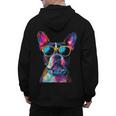 Boston Terrier Lovers Pop Art Boston Terrier Men's Hoodie Back Print, trending gift
