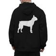 Boston Terrier Men's Hoodie Back Print, trending gift