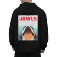 Boston Terriers Jowls Dog Mom Dog Dad Men's Hoodie Back Print, Couple Gifts, Mom Gifts, trending gift