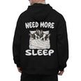 Cute Boston Terrier Need More Sleep Pajamas Nightgown Men's Hoodie Back Print, trending gift