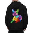 Dog Lover Boston Terrier Dog Colorful Boston Terrier Men Women Kids Men's Hoodie Back Print, trending gift