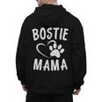 Fun Bostie Mama Dog Lover Apparel Boston Terrier Mom Men's Hoodie Back Print, Couple Gifts, Mom Gifts, Boston Terrier Mom Gifts, trending gift