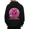 Ghost And Witch Boston Terrier Dog In October We Wear Pink Men's Hoodie Back Print, Boston Terrier Ghost Gifts, trending gift