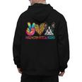 Peace Love Boston Terrier Tie Dye Dog Lover For Men Women Girls Kids Men's Hoodie Back Print, trending gift