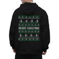Ugly Sweater Boston Terrier Dog Christmas Dog Lover Xmas Men Women Kids Men's Hoodie Back Print, Boston Terrier Christmas Gifts, trending gift
