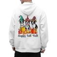 Boston Terrier Dog Lover Fall Ya'Ll Halloween Costume Men Women Men's Hoodie Back Print, Boston Terrier Halloween Gifts, trending gift