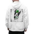 Cool Saint Patrick's Boston Terrier T Shirt For Dogs Lovers Men's Hoodie Back Print, trending gift