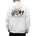 Peace Love Boston Terrier Boston Terrier Lover Dog Mom Men's Hoodie Back Print, Couple Gifts, Mom Gifts, Boston Terrier Mom Gifts, trending gift