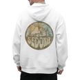 Sedona Arizona Nature Mountains Hiking Outdoors Men's Hoodie Back Print, trending gift
