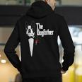 Boston Terrier Dad The DogFather Shirt Boston Terrier Men's Hoodie Back Print, Boston Terrier Dad Hoodies, funny gift