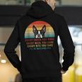 Boston Terrier Dog Every Snack You Make Every Meal You Bake Men Women Men's Hoodie Back Print, funny gift