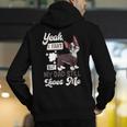 Boston Terrier Fart American Gentleman Non-Sporting Dog Men's Hoodie Back Print, American Boston Terrier Hoodies, funny gift