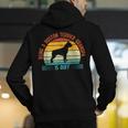 Being a Boston Terrier Grandpa Is Ruff Boston Terrier Men's Hoodie Back Print, funny gift