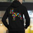 Boston Terrier Tacos Mexican Cinco De Mayo Taco Men's Hoodie Back Print, funny gift