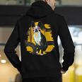 Boston Terrier s Mid-Century Modern Art s Street Grunge Men's Hoodie Back Print, funny gift