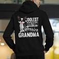 Coolest Boston Terrier Grandma Dog Men's Hoodie Back Print, funny gift