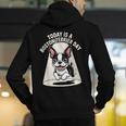 Today Is A Boston Terrier Day Cute Dog Lover Cartoon Men's Hoodie Back Print, funny gift