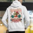 Boston Terrier My Christmas Spirit Dog Santa Claus X-Mas Men's Hoodie Back Print, Boston Terrier Christmas Hoodies, funny gift
