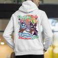 Boston Terrier Dog Christmas Snowman Winter Snow Men's Hoodie Back Print, Boston Terrier Christmas Hoodies, funny gift