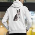 Boston Terrier Dog Dad Boston Terrier Dog Lovers Men's Hoodie Back Print, Boston Terrier Dad Hoodies, funny gift