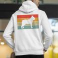 Boston Terrier Dog Lover Retro Vintage Cool For Dog Owner Men's Hoodie Back Print, funny gift