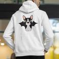 Boston Terrier Halloween Shirt Did Someone Say Treat Men's Hoodie Back Print, Boston Terrier Halloween Hoodies, funny gift