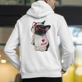 Girls I Heart Mom Love Mama Boston Terrier Dog Lover Men's Hoodie Back Print, Boston Terrier Mom Hoodies, funny gift