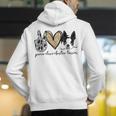 Peace Love Boston Terrier Boston Terrier Lover Dog Mom Men's Hoodie Back Print, Boston Terrier Mom Hoodies, funny gift