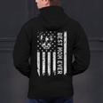 Best Boston Terrier Dog Mom Ever USA Flag For Men Women Kids Men's Hoodie Back Print, Boston Terrier Mom Hoodies, gift for family, gift for coworker