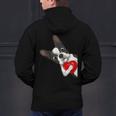 Boston Terrier Bostie Dog Kids Women Girls Men's Hoodie Back Print, gift for family, gift for coworker