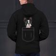Boston Terrier Boston-Bulldog For Men Women Kids Men's Hoodie Back Print, gift for family, gift for coworker