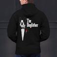 Boston Terrier Dad The DogFather Shirt Boston Terrier Men's Hoodie Back Print, Boston Terrier Dad Hoodies, gift for family, gift for coworker