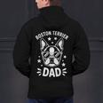 Boston Terrier Dad Boston Terrier Men's Hoodie Back Print, Boston Terrier Dad Hoodies, gift for family, gift for coworker