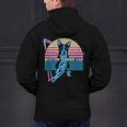 Boston Terrier Dad Retro Men's Hoodie Back Print, Boston Terrier Dad Hoodies, gift for family, gift for coworker