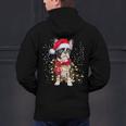 Boston Terrier Dog Ugly Christmas Dog Xmas For Men Women Kids Men's Hoodie Back Print, Boston Terrier Christmas Hoodies, gift for family, gift for coworker