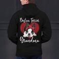 Boston Terrier Grandma Dog Owner Boston Terrier For Men Women Men's Hoodie Back Print, gift for family, gift for coworker