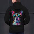 Boston Terrier Lovers Pop Art Boston Terrier Men's Hoodie Back Print, gift for family, gift for coworker