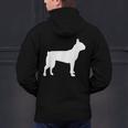 Boston Terrier Men's Hoodie Back Print, gift for family, gift for coworker