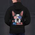 Boston Terrier Merica 4th Of July T Shirt Men Boys Dog Puppy Men's Hoodie Back Print, Boston Terrier 4th Of July Hoodies, gift for family, gift for coworker