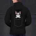 Boston Terrier In The Pocket Cute Boston Terrier Dog For Men Women Girls Kids Men's Hoodie Back Print, gift for family, gift for coworker