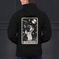 Boston Terrier Tarot Card Star With The Moon Men Women Kids Men's Hoodie Back Print, Boston Terrier Tarot Hoodies, gift for family, gift for coworker