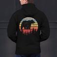 Catch Some Rays Vintage Retro Grizzly Bear Men's Hoodie Back Print, gift for family, gift for coworker
