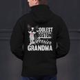 Coolest Boston Terrier Grandma Dog Men's Hoodie Back Print, gift for family, gift for coworker