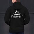Furologist Puppy Stylist Cute Dog Groomer Men Women Men's Hoodie Back Print, gift for family, gift for coworker